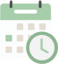 Calendario para escoger día para aprender idiomas