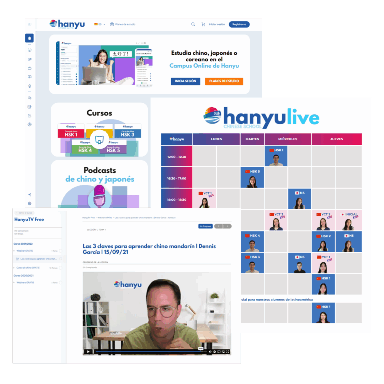 Ventanas del campus online