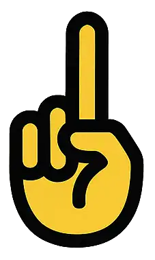 icono mano indicando paso 1