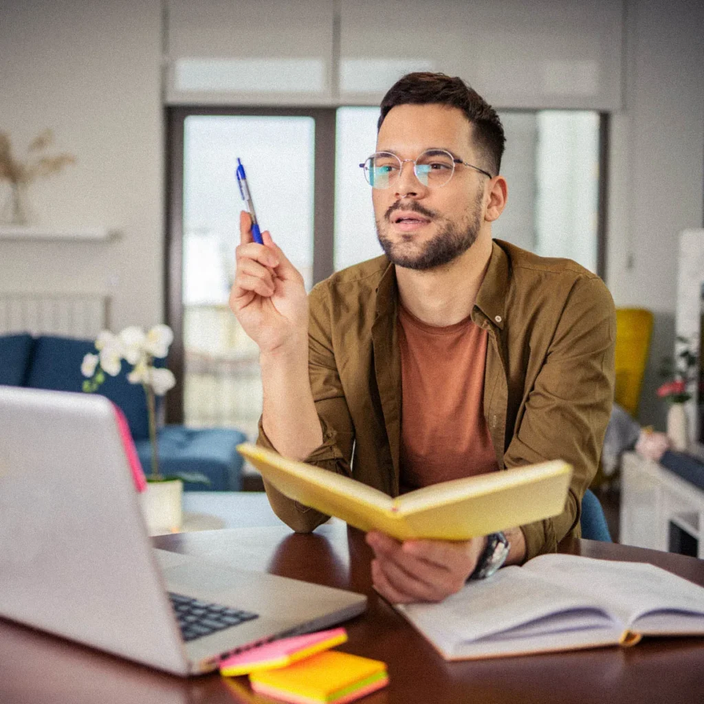 Alumno aprendiendo español